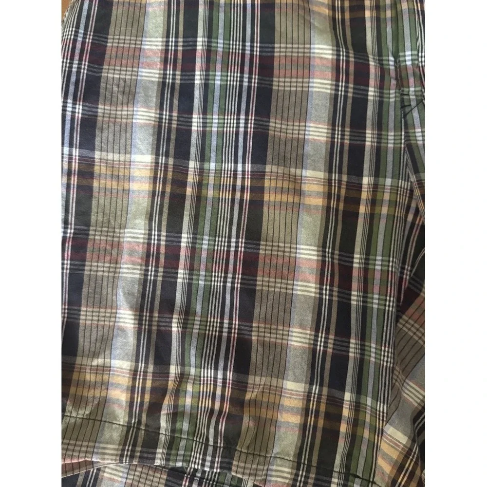 VTG Y2K Polo‎ Ralph Lauren Shorts Mens 46B Multicolor Plaid 100% Cotton Golf EUC